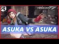 3rddan Tekken 7 Ranked | my noob Asuka vs 1000 wins Asuka
