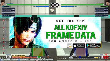 KOFXIV Hitboxes and Frame Data explained