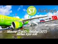 AIRBUS A321-200 / S7 Airlines / Moscow (DME) - Antalya (AYT)