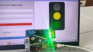 [DEMO] Traffic Light Simulator | MQTT Over Websocket