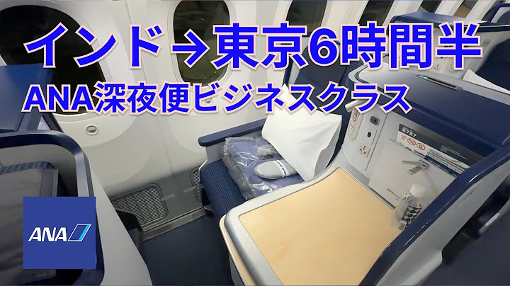 ANAビジネスクラス｜インド・デリー夜発→羽田朝着、そのまま出社できる深夜便