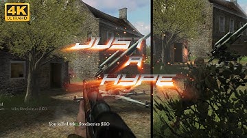 [4K Remaster] Just a Hype - solz vs. tek9 | CoD2 shgOpen 2007