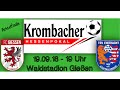 FC Gießen - Eintracht Stadtallendorf | Krombacher Hessenpokal | Achtelfinale | 2018 | Trailer