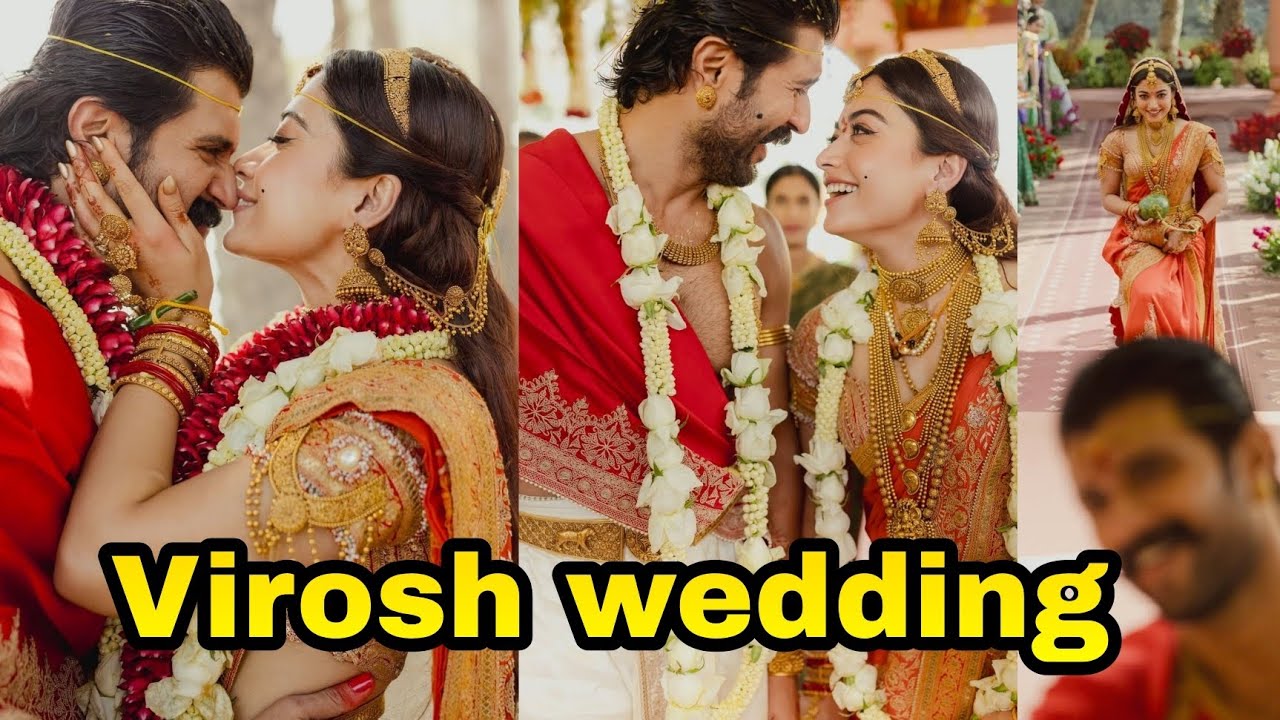 విజయ్ దేవరకొండ & రష్మిక మందన డెస్టీనేషన్ వెడింగ్ | Virosh Grand Wedding Moments |