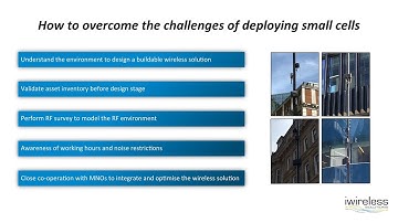 How to overcome the challenges of deploying small cells