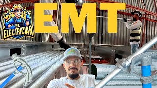 How Electricians Run Perfect EMT Pipework | Flawless Bends, Connectors & Level Tricks!