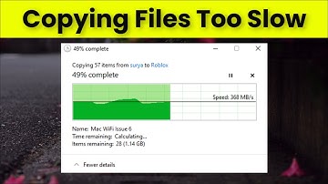 Fix Copying Files Too Slow In Windows 11 / 10 / 8  - Increase copying file speed  - 2026