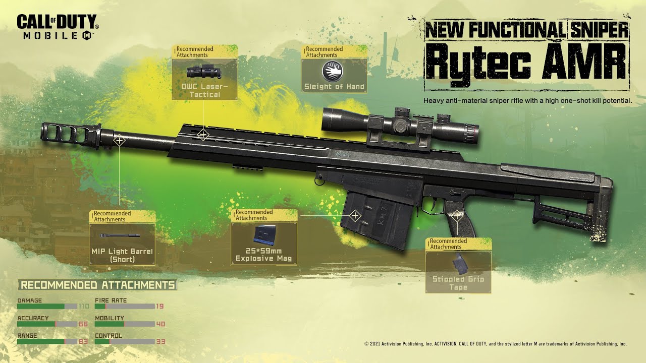 Call of Duty®: Mobile - S6 | Rytec AMR Weapon Breakdown - YouTube