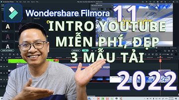 3 Mẫu Intro YouTube Miễn Phí Mới Nhất 2022