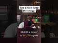 Why $100k is a TRAP 🚩 Myron Golden &amp; Lewis Howes #shorts #wealth: #wealthmindset