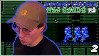Expert Closed Map Rando v9 | Super Metroid | FINALE
