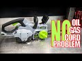 CAN YOU BELIEVE IT? EGO 18" 56V Chainsaw Review [OREGON BAR & CHAIN]