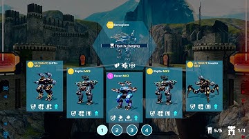 War Robots: Strongest Jumpers | Raven, Raptor, UE Griffin & Invader Gameplay