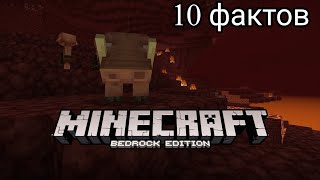 я показал 10 фактов в Minecraft bedrock edition