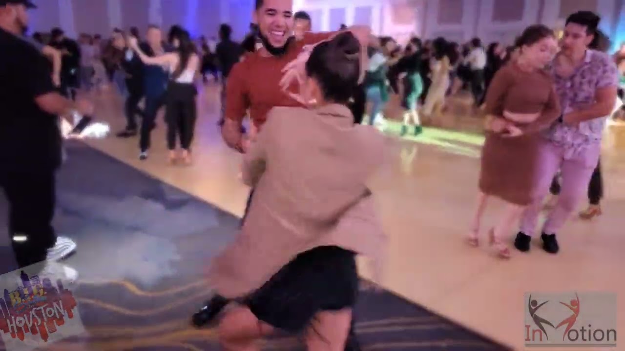 Angel Y Stephany - salsa social dancing| @BIG Houston Festival 2022
