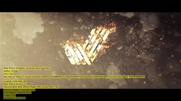 Cinematic Dust Logo Intro | After Effects Template | VideoHive 24820170