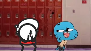 Me in the amazing world of gumball footage