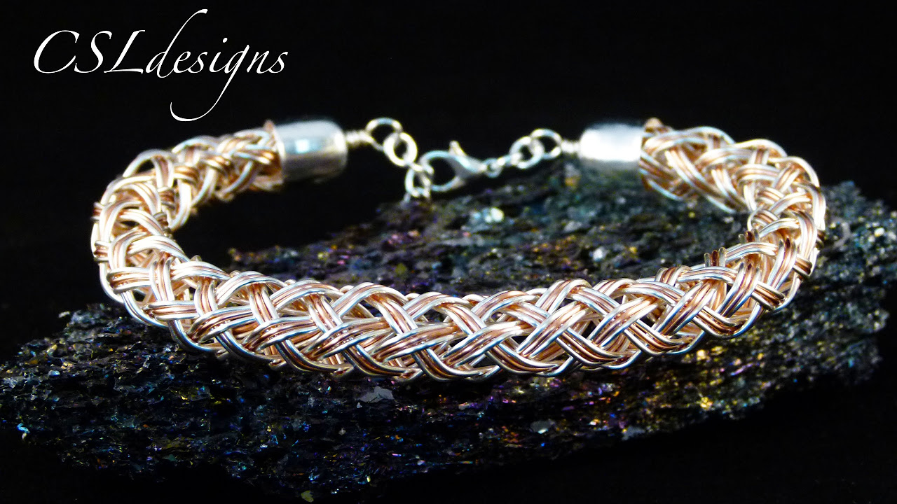 How to make a Miyuki Multi-wire beaded bracelet with a loom