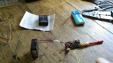 Syma X8W 5.8 Ghz FPV using RT 250 vTx/Gopro Hero 3+ wifi both using 3.7v GoPro Battery 1/2