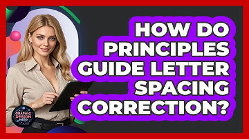 How Do Principles Guide Letter Spacing Correction?