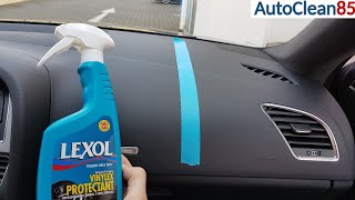 Cockpitpflege / Auto Innenraum auffrischen / Lexol Vinylex 