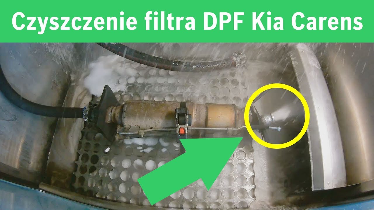 Czyszczenie Filtra Dpf Kia Carens 2.0 Crdi 100Kw 2007 - Youtube