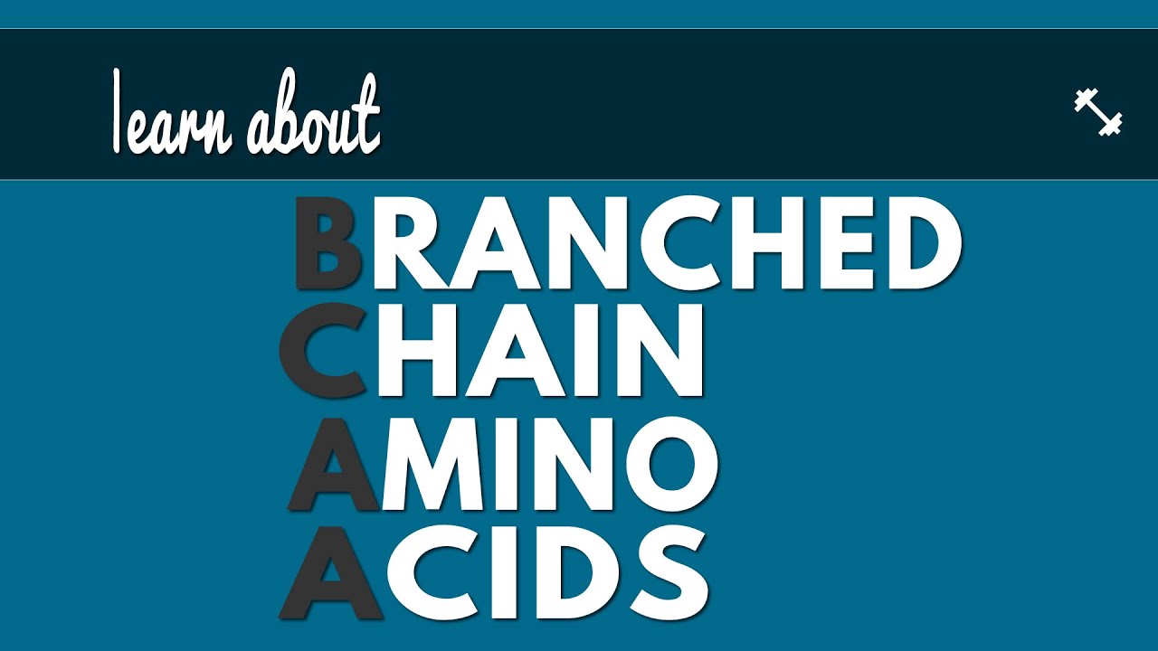 Branched Chain Amino Acids: BCAA's as a Supplement - YouTube