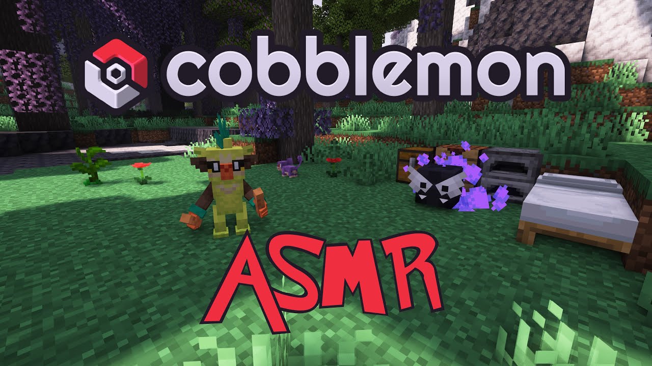 ASMR | Pokémon in Minecraft?? Cobblemon Let's Play - YouTube