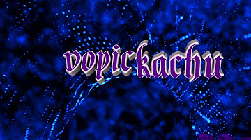 intro for - my other channel(vopickachu MC) - chill(no sync)