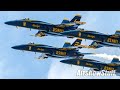 Blue Angels in Super Hornets! - FIRST Full Public Performance!