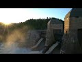 Solbergfoss kraftverk. Filmen viser vannføringen 14.5.2018