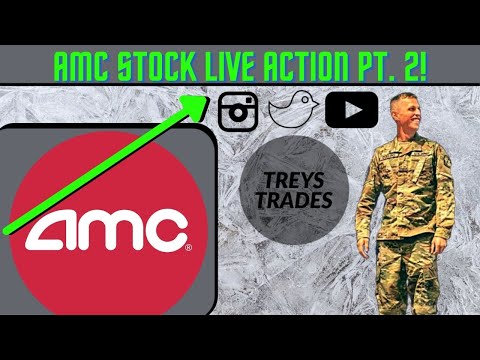 AMC STOCK LIVE ACTION PART 2! Treyders Podcast Ep. 04!