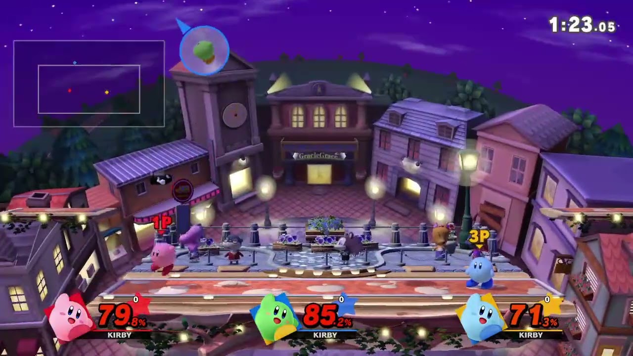 スマブラSP リプレイ タイム制 13124 [26年02月分]【カービィ 3P自分】