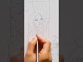 تعليم رسم بنت محجبة تحمل فانوس رمضان بالرصاص خطوة بخطوة 