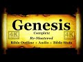 Holy Bible Genesis Complete w/Revised Bible Outline & Stats Audio/Text