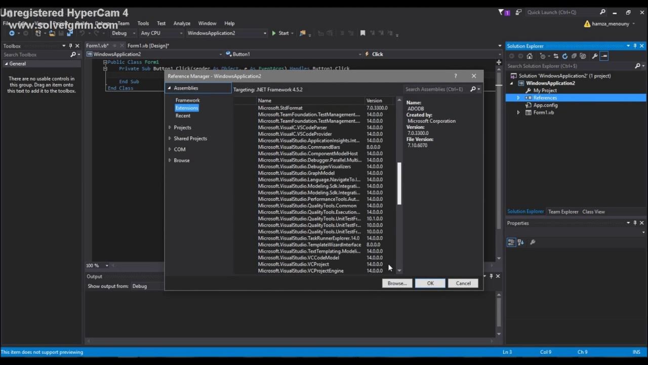 Connect Visual Studio 2015 (VB.net) with XAMPP Tutorial (EASY WAY ...