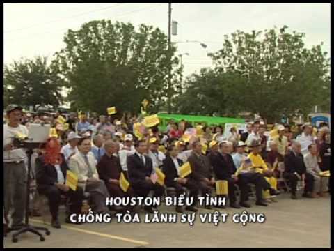 Video Houston bieu tinh chong toa lanh su viet cong - youtube