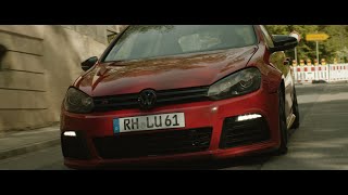 The red Golf 6R - 4K