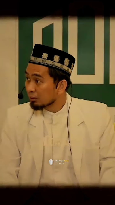 Ingat jaga ibumu, selagi masih ada di jaga ibu mu(ustad Adi hidayat)