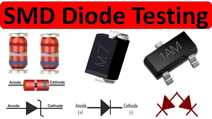 Learn SMD diode testing with multimeter in 8 minuets