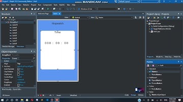 Tutorial cara membuat stopwatch menggunakan aplikasi RAD STUDIO Delphi 10.3
