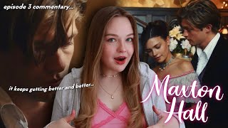 THIS SHOW IS OFFENSIVELY GOOD... 🎀 Maxton Hall episode 3 reaction & commentary