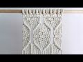 Macrame Knot &amp; Pattern | Diamond pattern tutorial | 마크라메 다이아몬드 패턴