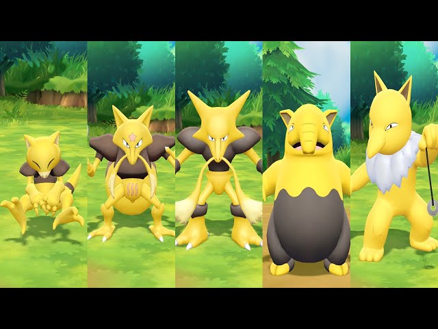 hysterio22 ❄️ on X: The #shiny #abra family will enjoy their sunset years  in a beautiful #NintendoSwitch park 🏖️ #kadabra #alakazam  #ShinyKanto2Switch #PokemonGO #pokemon #F2P  / X