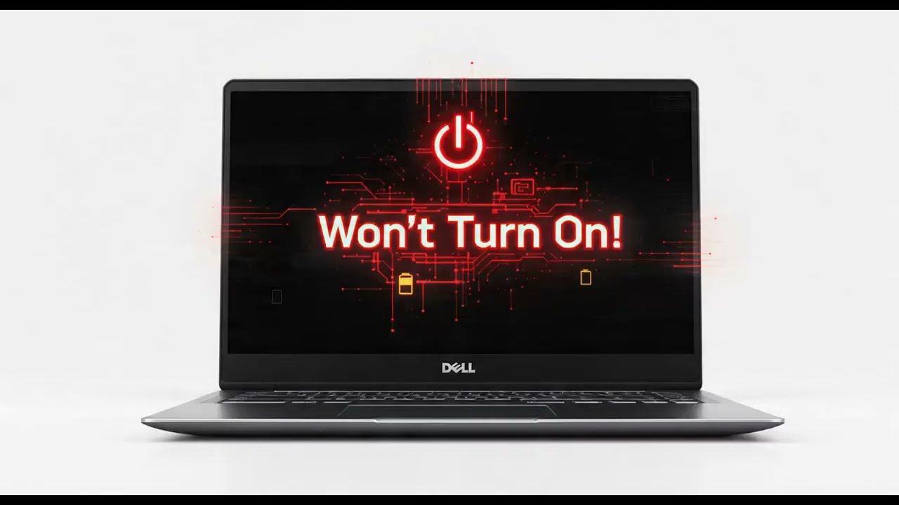 Dell XPS13 won't turn on – troubleshooting power and battery issues