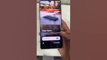 Moto edge 50 fusion me edge lights kaise lagaye/#shorts#viralshorts#trendingshorts#moto#edgelight