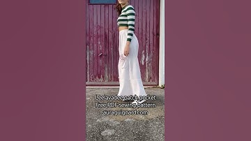 Free PDF patch pocket sewing pattern for download with tutorial by auraguignard.com