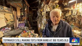 100-Year-Old Toymaker Still Making Toys By Hand