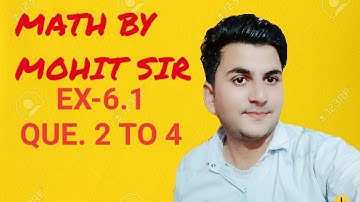 #Rbse 12th Maths.Ex-6.1|Que. 2 to 4. #mathsbymohit