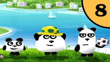 3 Pandas 3 In Brazil. Walkthrough Level 8